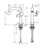 Hansgrohe Tecturis S Jednouchwytowe baterie umywalkowe Fine z CoolStart Brąz Szczotkowany 73341140
